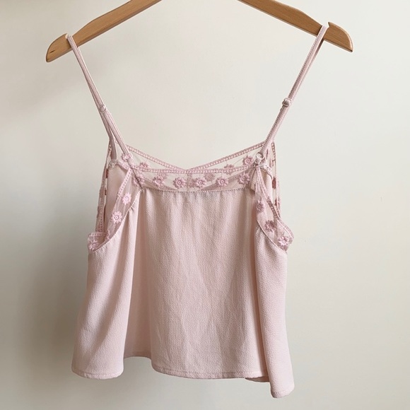 Kimchi Blue Crop Top Pink Urban Outfitters XS - Picture 4 of 7